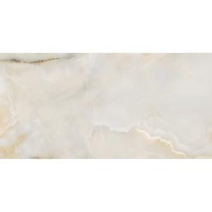 Vloertegel Ape Grupo Onice Nacar 60x120 cm Gepolijst Creme Marmerlook Ape Grupo