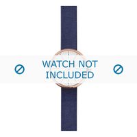 Horlogeband Skagen SKW2592 Leder Blauw 12mm - thumbnail