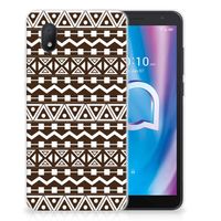 Alcatel 1B (2020) TPU bumper Aztec Brown - thumbnail