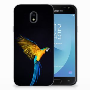 Samsung Galaxy J3 2017 TPU Hoesje Papegaai