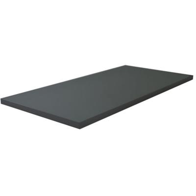 Wiesbaden Vision Topblad - 800x460x25mm - Hoogglans Grijs