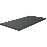 Wiesbaden Vision Topblad - 800x460x25mm - Hoogglans Grijs