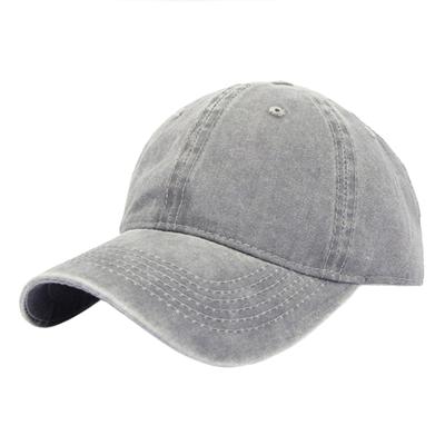 LGT JWLS Effen Baseball Cap met Faded Look - Grijs