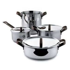 Alessi Pannenset Edo - PU100S7 - door Patricia Urquiola - 4 Delig