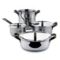 Alessi Pannenset Edo - PU100S7 - door Patricia Urquiola - 4 Delig Alessi Pannenset Edo - PU100S7 - door Patricia Urquiola - 4 Delig