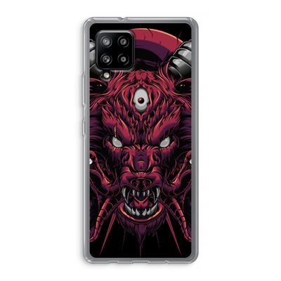 Hell Hound and Serpents: Samsung Galaxy A42 5G Transparant Hoesje
