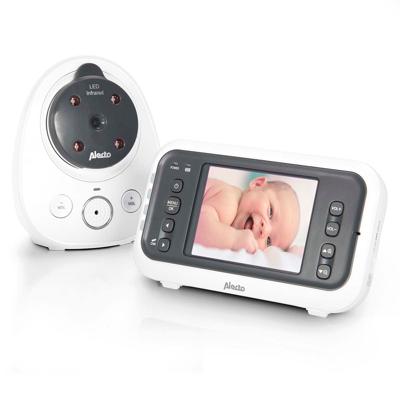 Alecto DVM-77 - Babyfoon met camera en 2.8" kleurenscherm, wit/antraciet Alecto DVM-77 - Babyfoon met camera en 2.8" kleurenscherm, wit/antraciet