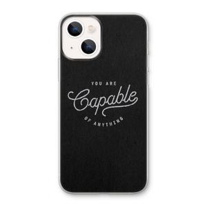 Capable: iPhone 13 Transparant Hoesje