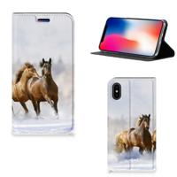 Apple iPhone X | Xs | Hoesje maken | Paarden