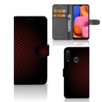 Samsung Galaxy A20s | Telefoon Hoesje | Geruit Rood