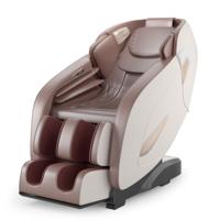 Elektrische Massagestoel Shiatsu Massagestoel Shiatsu Stoel 143 x 77 x 111 cm Beige + Bruin