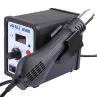 YIHUA 858D AC 220V LED display instelbare temperatuur hete luchtpistool