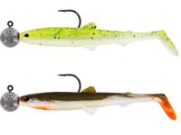 Westin BullTeez 9,5 cm Rigged with 7 gr 4/0 Jig 2st. Dark Water Mix 5