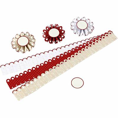Vivi Gade Rozetten, d 8 cm, 160 gr, 6 stuk/ 1 doos