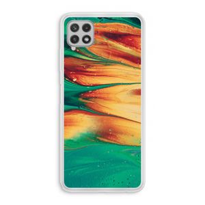 Green Inferno: Samsung Galaxy A22 4G Transparant Hoesje
