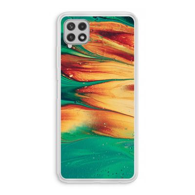 Green Inferno: Samsung Galaxy A22 4G Transparant Hoesje