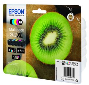 Epson Kiwi Multipack 5-colours 202XL Claria Premium Ink