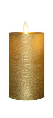 Stompkaars-USB wax 12,5x7,5 cm goud - Annas collection
