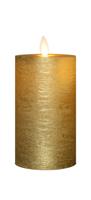 Stompkaars-USB wax 12,5x7,5 cm goud - Annas collection