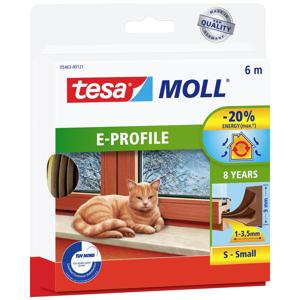 tesa E-PROFILE 05463-00121-00 Afdichtingstape tesamoll Bruin (l x b) 6 m x 9 mm 1 stuk(s)