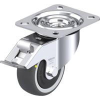 Blickle LE-PATH 80KF-FI-ELS Zwenkwiel met rem Wieldiameter: 80 mm Draagvermogen (max.): 100 kg 1 stuk(s)