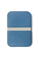 HEMA Platte Lunchbox XL Met Elastiek Blauw - thumbnail