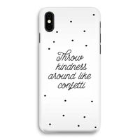 Confetti: iPhone X Volledig Geprint Hoesje