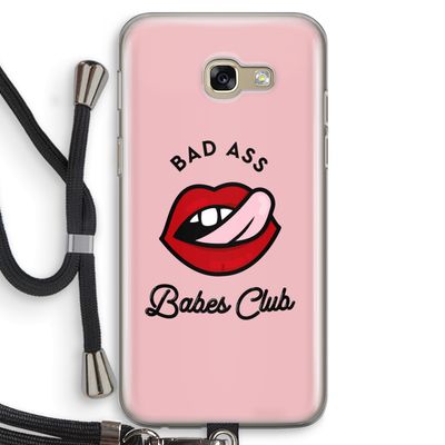 Badass Babes Club: Samsung Galaxy A5 (2017) Transparant Hoesje met koord