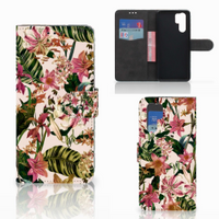 Huawei P30 Pro Hoesje Flowers - thumbnail