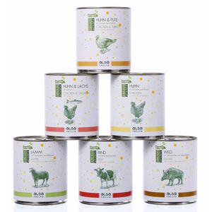 alsa-nature JUBILEUM blikmenu-mix, 800 g, Aantal: 90 x 800 g