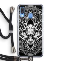 Oh Deer: Samsung Galaxy A40 Transparant Hoesje met koord