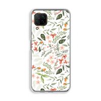 Sweet little flowers: Huawei P40 Lite Transparant Hoesje