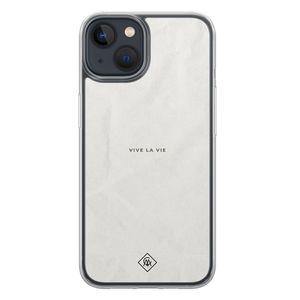 iPhone 13 mini hybride hoesje - Vive la vie