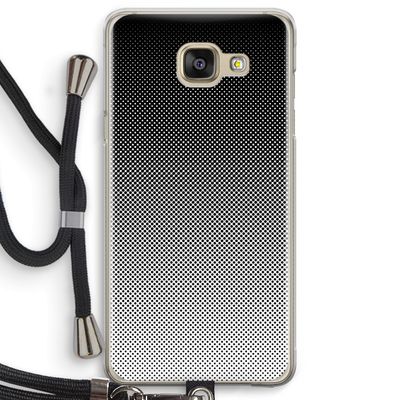 Musketon Halftone: Samsung Galaxy A5 (2016) Transparant Hoesje met koord