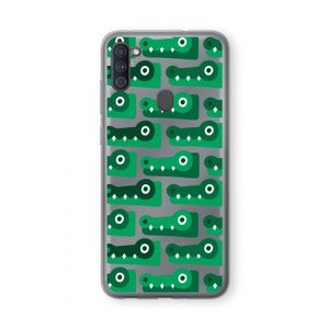 Crocs: Samsung Galaxy A11 Transparant Hoesje