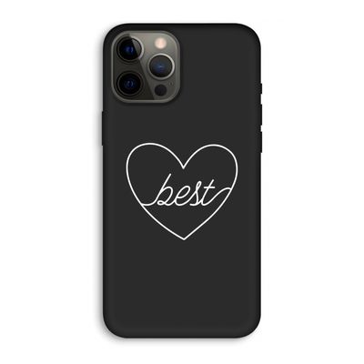 Best heart pastel: iPhone 12 Pro Max Biologisch afbreekbaar hoesje