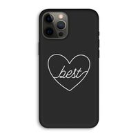 Best heart pastel: iPhone 12 Pro Max Biologisch afbreekbaar hoesje