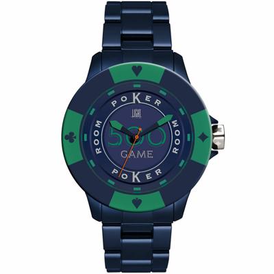 Unisex horloge Light Time POKER