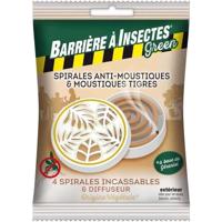 INSECT BARRIER Muggenwerende box diffuser + 4 spiralen INSECT BARRIER Muggenwerende box diffuser + 4 spiralen