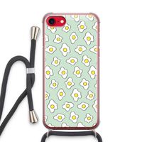 Spiegeleitjes: iPhone SE 2020 Transparant Hoesje met koord