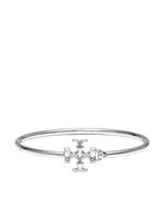 Tory Burch bracelet Eleanor pavé de diamants - Argent