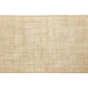 Kerst versiering jute tafelloper 28 x 500 cm   -