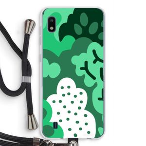 Bushes: Samsung Galaxy A10 Transparant Hoesje met koord