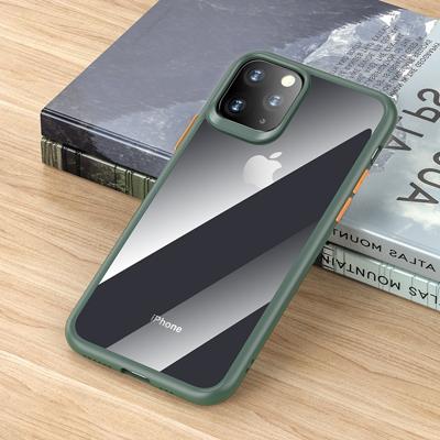 ROCK Guard Pro-serie schokbestendig TPU + PC beschermende case voor iPhone 11 (groen)