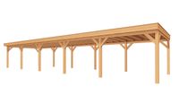 Buitenverblijf SUBLIME Plat dak - 1500x400 cm- Plat dak- - YARD Outdoor