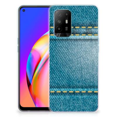 OPPO A94 5G | Reno5 Z | Sillicone Back Cover | Jeans