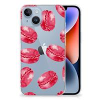 Apple iPhone 14 | Siliconen Case | Pink Macarons