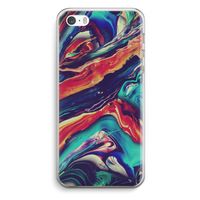 Chameleon Sun: iPhone 5 / 5S / SE Transparant Hoesje Chameleon Sun: iPhone 5 / 5S / SE Transparant Hoesje