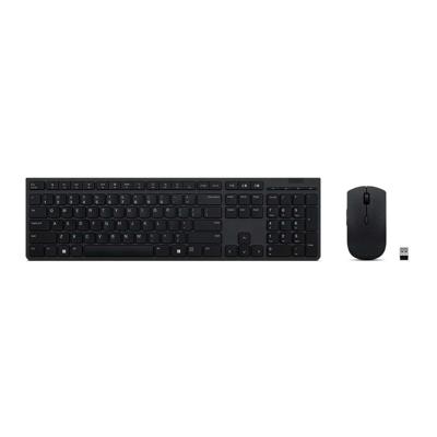 Toetsenbord en muis Lenovo 4X31K03961 Grijs Portugees