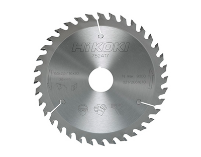 Hikoki Accessoires Hardmetalen Cirkelzaagblad 165X20 Z48 - 752482